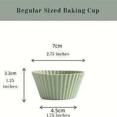 Silicone Muffin Cups & Cupcake Liners Baking Tools