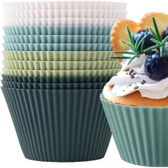 Silicone Muffin Cups & Cupcake Liners Baking Tools