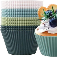 Silicone Muffin Cups & Cupcake Liners Baking Tools