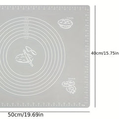 Silicone Pastry Mat Non Stick Baking Mat Counter Mat Dough Mats for Baking