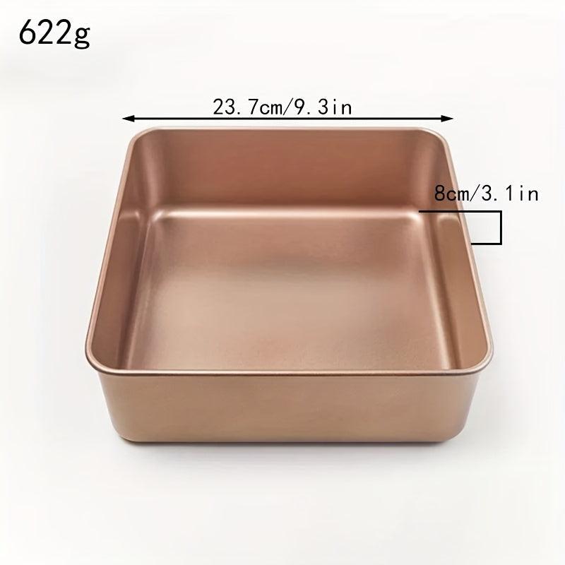Square Cake Pan 15 20 22 Metal Baking Mold Oven Accessories
