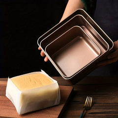Square Cake Pan 15 20 22 Metal Baking Mold Oven Accessories