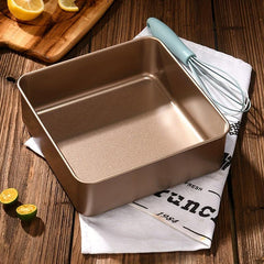Square Cake Pan 15 20 22 Metal Baking Mold Oven Accessories