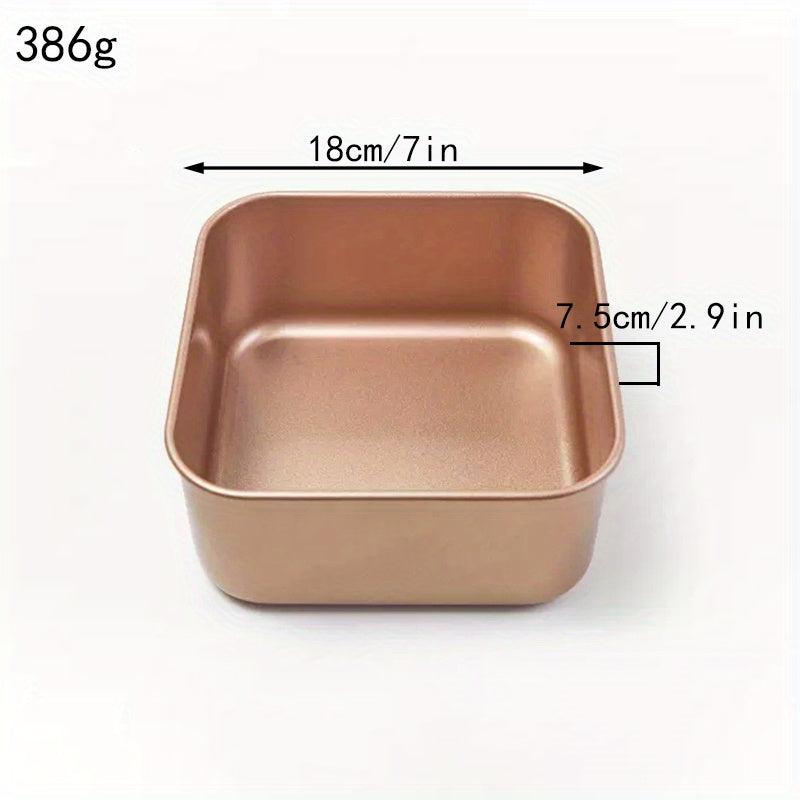 Square Cake Pan 15 20 22 Metal Baking Mold Oven Accessories
