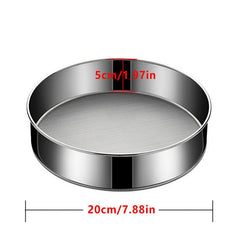 Stainless Steel 40 Mesh Flour Screen Baking Tool
