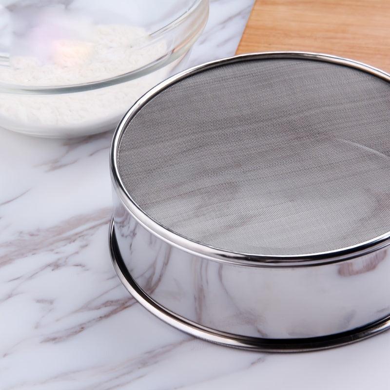 Stainless Steel 40 Mesh Flour Screen Baking Tool