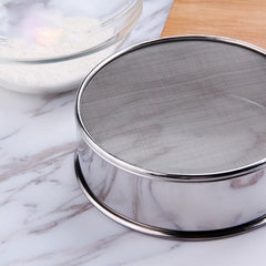 Stainless Steel 40 Mesh Flour Screen Baking Tool