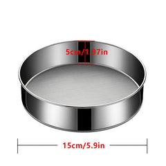 Stainless Steel 40 Mesh Flour Screen Baking Tool