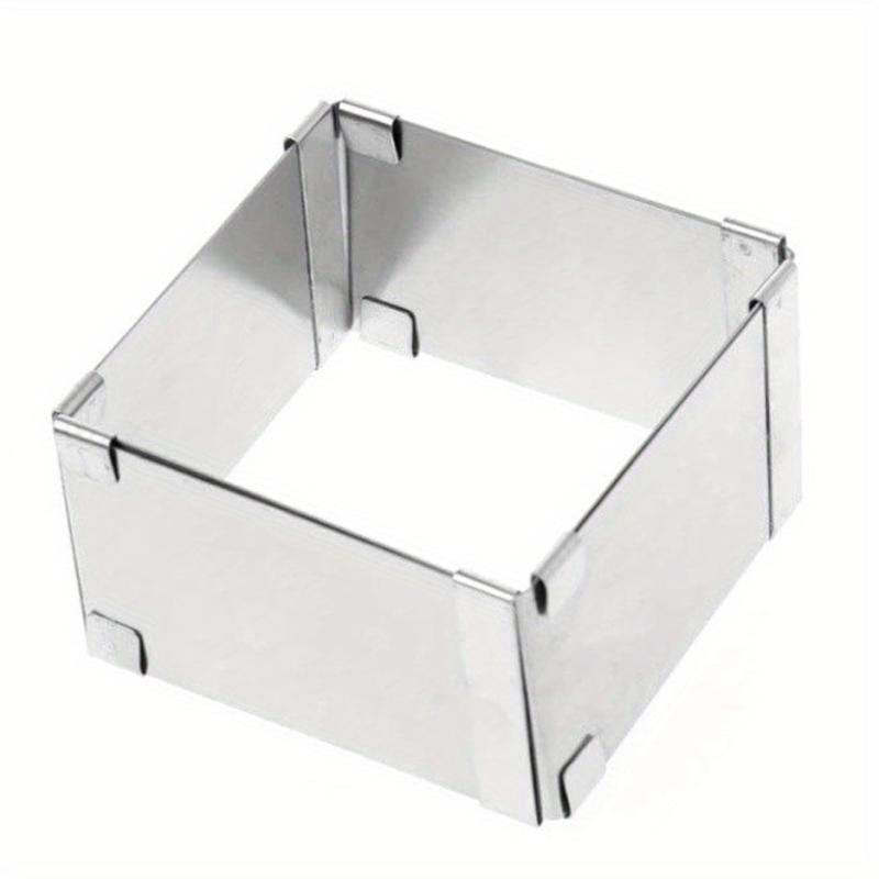 1pc Square Cake Mold Ring 14 27 Square Mousse Cake Ring Cookie Cutters