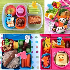 60pc Silicone Baking Molds Set with 30 Forks - Mini Cupcake Dessert Mold