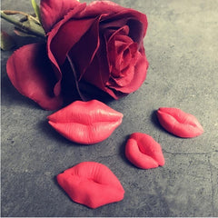 Four Lips Chocolate Fondant Silicone Baking Mold