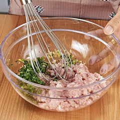 3pcs Stainless Steel Egg Whisks for Cooking Baking Kitchen Gadgets