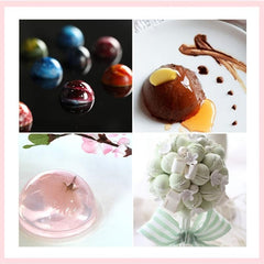 1pc 3pcs Ball Silicone Mold Chocolate Mold