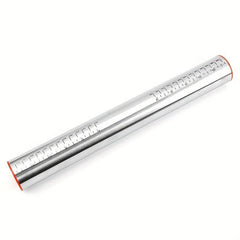 Adjustable Rolling Pin 17in Stainless Steel with Thickness Rings