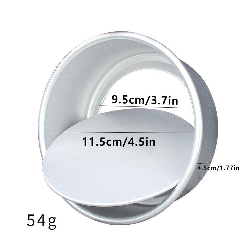 2in-7in Round Cake Pan Nonstick Aluminum Baking Pans Removable Bottom