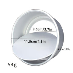 2in-7in Round Cake Pan Nonstick Aluminum Baking Pans Removable Bottom