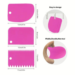 6 Stainless Steel Cake Spatulas Set 6 8 10 Inch Sizes