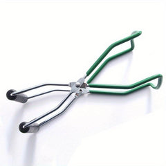 Stainless Steel Canning Jar Lifter Rubber Grips Long Handle Canning Tongs
