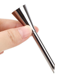 Small Pastry Cream Squeezer Nozzle Tip - Stainless Steel