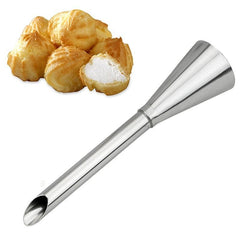 Small Pastry Cream Squeezer Nozzle Tip - Stainless Steel