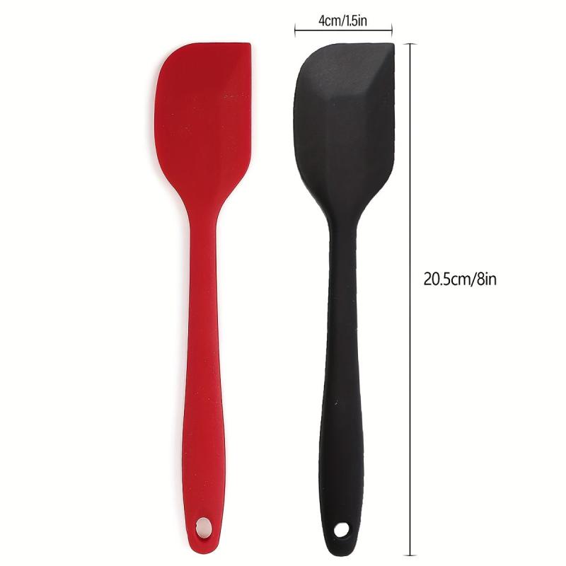Silicone Spatulas Brush Cream Scraper Baking Tools Kitchen Accessories
