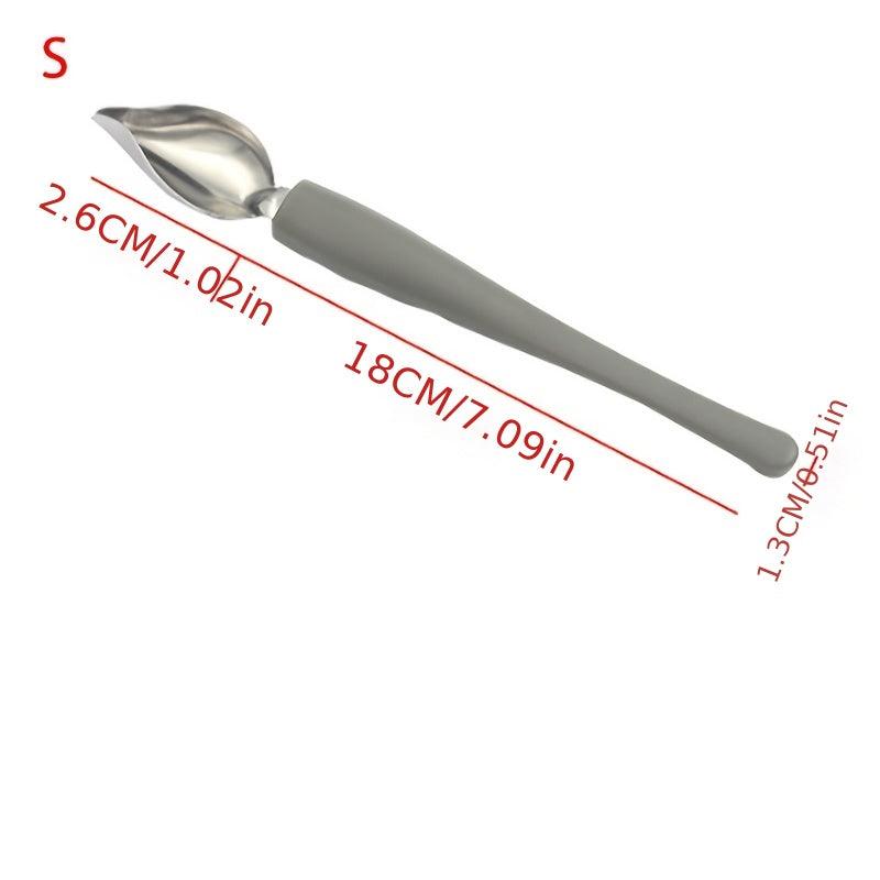 Stainless Steel Sauce Painting Pen Spoon for Meals and Desserts