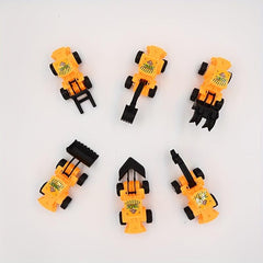 11pcs Engineering Vehicle Cake Toppers for Themed Birthday Cakes