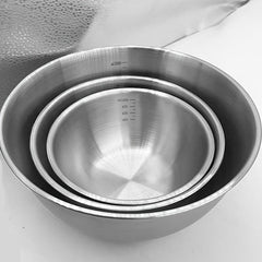 304 Stainless Steel Mixing Bowl Kitchen Gadgets Accessories