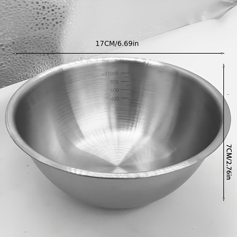 304 Stainless Steel Mixing Bowl Kitchen Gadgets Accessories