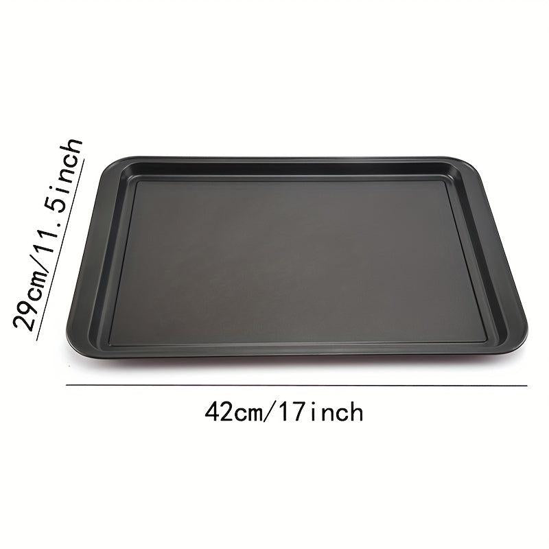 1pc Baking Sheet Carbon Steel Non Stick Baking Pan