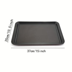 1pc Baking Sheet Carbon Steel Non Stick Baking Pan