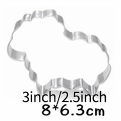 Sheep Biscuit Mold Stainless Steel Cookie Cut Cake Mold