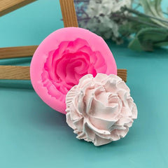 Rose Flower Silicone Mold for Cake Topper and Soap Making