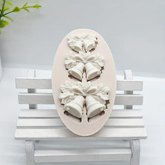 3D Christmas Bell Chocolate Mold for Cake Decorating Silicone Fondant Candy Kitc