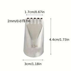 Stainless Steel Piping Tips Set for Cake Cupcake Decorating Icing Nozzles
