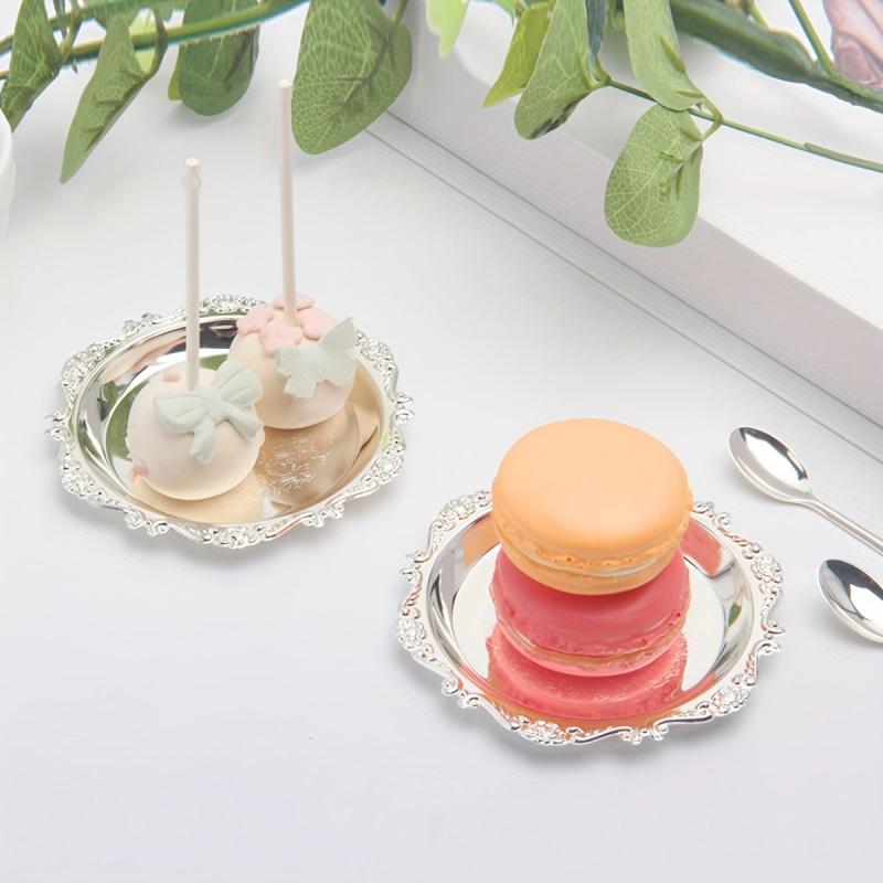 Vintage European Dessert Plates Set