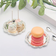 Vintage European Dessert Plates Set