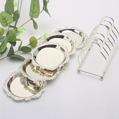 Vintage European Dessert Plates Set