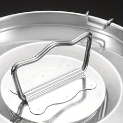 1pc Flan Mold Stainless Steel Steamer Pot 19cm Instant Pot Kitchen Utensils