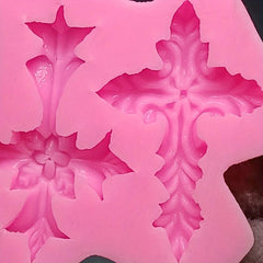 Cross Chocolate Mold 3D Silicone Mold Baptism Candy Mold Fondant Mold