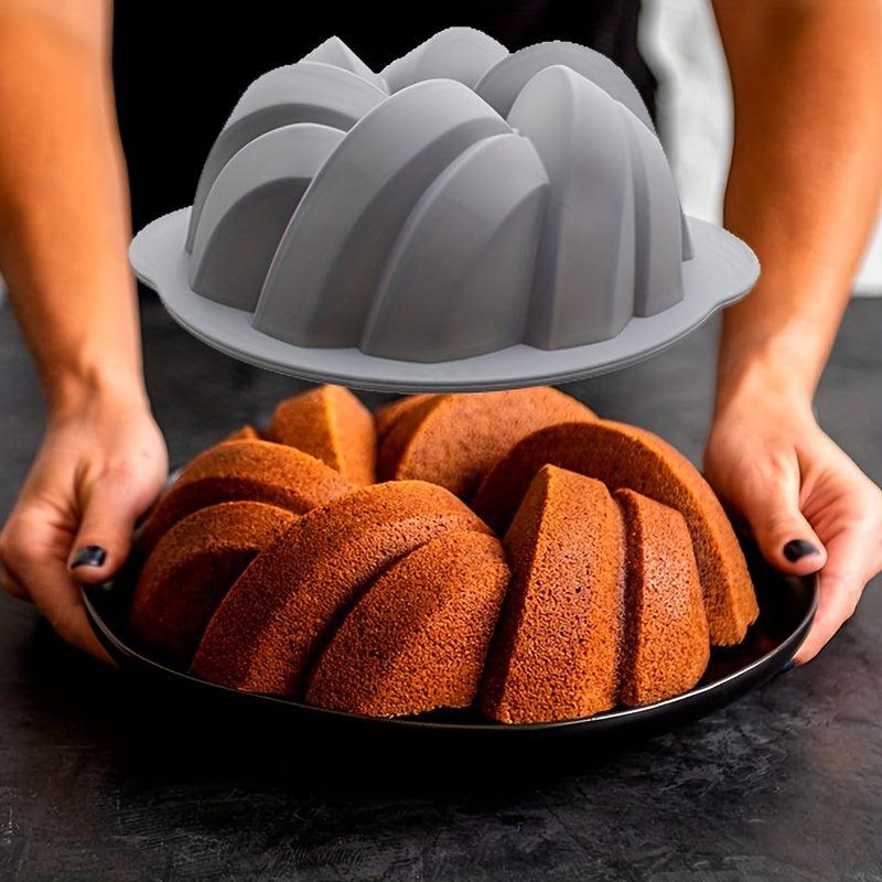 1pc Silicone Flower Cake Pan Set Non stick Baking Mold