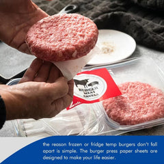 50pcs Separation Paper for Hamburger Patty