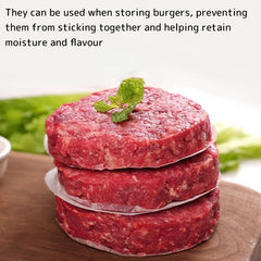 50pcs Separation Paper for Hamburger Patty