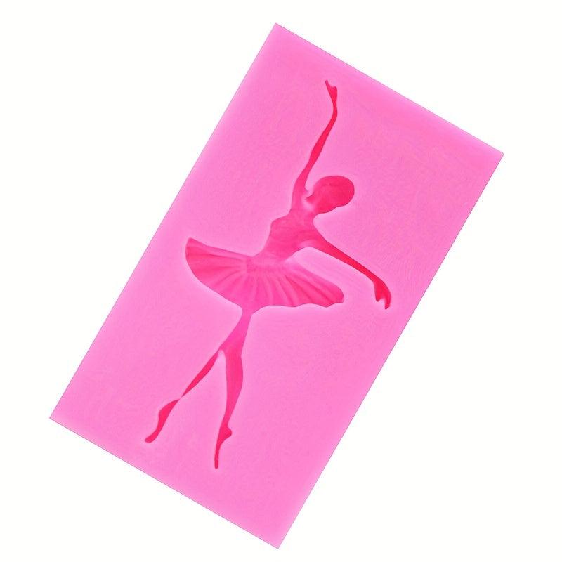 Dancer Silicone Mold Cake Decorating Chocolate Gumpaste Easy Release Non Stick