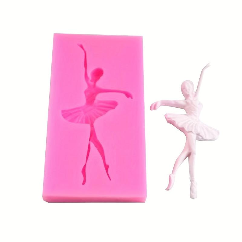 Dancer Silicone Mold Cake Decorating Chocolate Gumpaste Easy Release Non Stick
