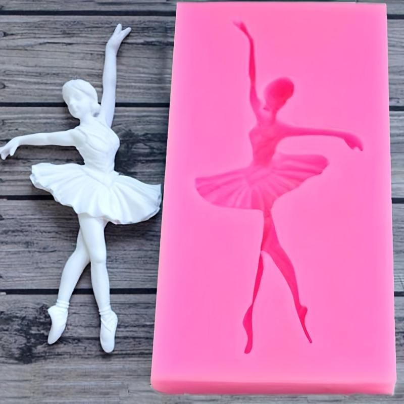 Dancer Silicone Mold Cake Decorating Chocolate Gumpaste Easy Release Non Stick