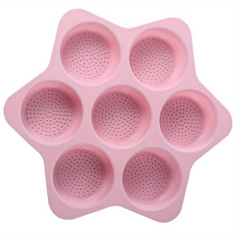 Hamburger Bun Pan Round Bread Pan Muffin Pan Silicone Cupcake Mold Baking Tools