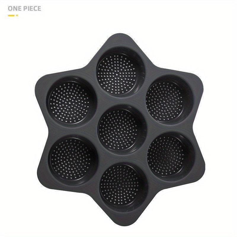 Hamburger Bun Pan Round Bread Pan Muffin Pan Silicone Cupcake Mold Baking Tools