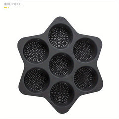 Hamburger Bun Pan Round Bread Pan Muffin Pan Silicone Cupcake Mold Baking Tools