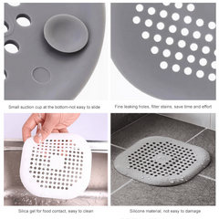Hair Filter Sink Anti-Blocking Strainer Bathtub Shower Floor Drain Stopper